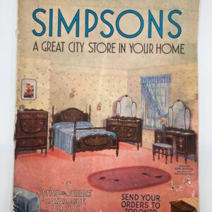 1935 SIMPSONS Spring & Summer Catalogue - Sold as found