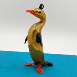 1930s LAUSCHA Mercury Glass Penguin, Lauscha ornament